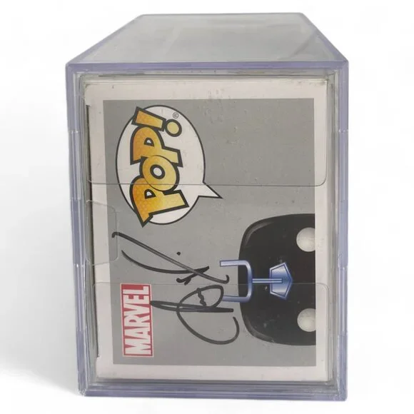 Funko Pop! Marvel: Black Bolt (Blue) #191 Exclusive SIGNED by Anson Mount - Picture 3 of 8